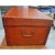 Mid 19th Century Antique Red Chinese Leather Trunk For Sale - Image 5 of 12