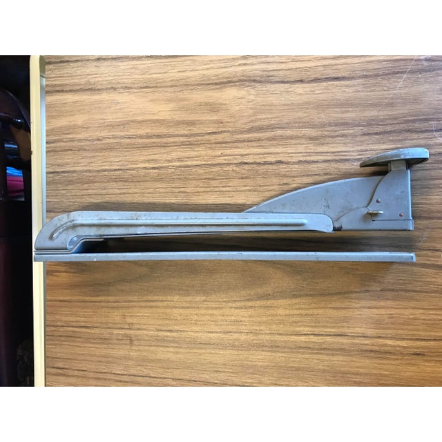 Mid-Century Modern Vintage Extra Long Stapler For Sale - Image 3 of 9