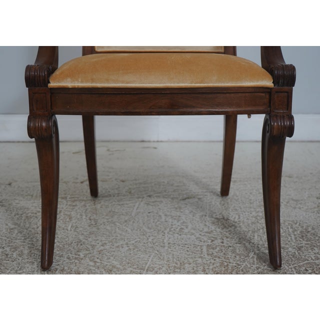 Set of 10 Century Regency Dining Chairs For Sale - Image 11 of 18