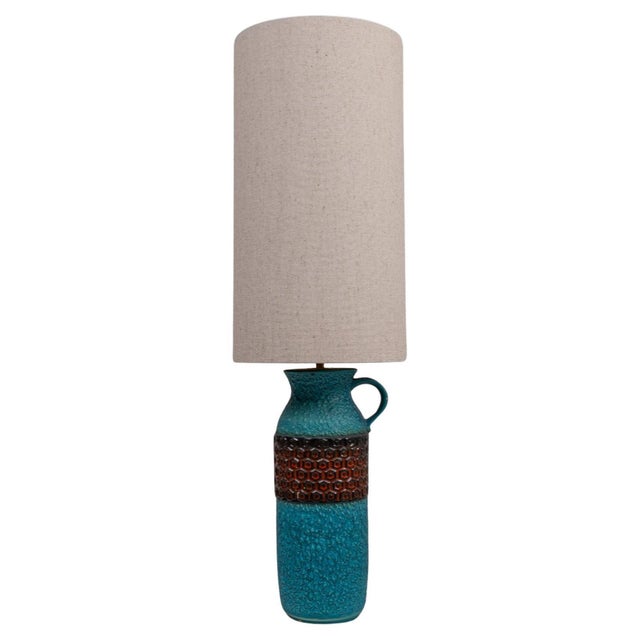 20th Century German Ceramic Table Lamp For Sale - Image 15 of 18