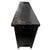 Black Aged Lattice 3-Door Sideboard For Sale In Los Angeles - Image 6 of 8