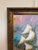 Paint Late 20th Century Original Oil Painting Tall Ship at Sea by J. Harvey Framed Maritime Seascape For Sale - Image 7 of 9