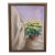 1960s Original Still Life Yellow Mum Flowers Painting Signed For Sale