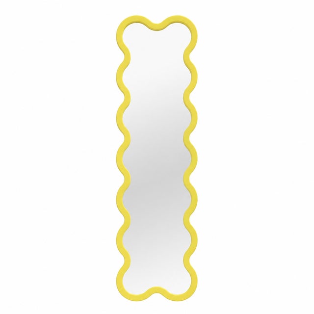 Statement Contemporary Wavy Wall Mirror – Hvyli 14 Designed by Ivan Voitovych For Sale - Image 11 of 18