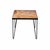 Mid Century Coffee Table Iron With Marble Top For Sale - Image 4 of 5