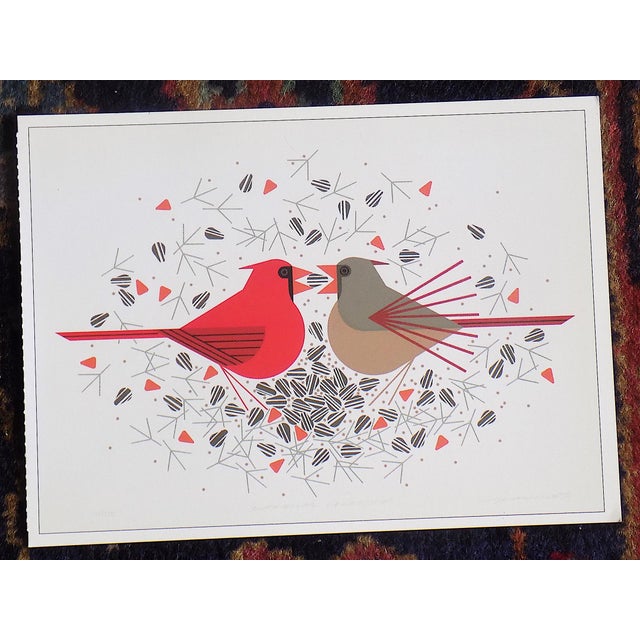 Vintage Charley Harper Diminutive Modernist Abstracted Bird Lithographs - Set of 9 For Sale In Cincinnati - Image 6 of 9