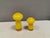 Glass Palet Mushroom-Shaped Salt and Pepper Shakers by Michael Bang for Holmegaard, 1960s, Set of 2 For Sale - Image 7 of 13