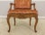 1930s Vintage 1930s French Louis XV Carved Armchair For Sale - Image 5 of 13