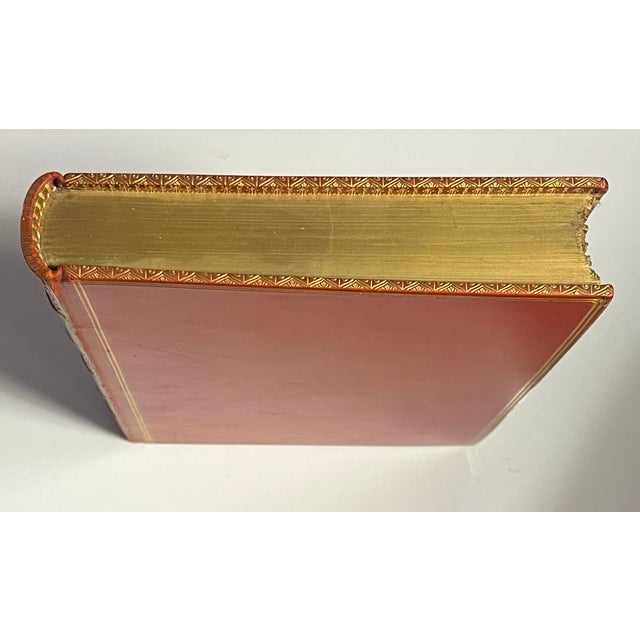 Animal Skin Fine Red Leather Binding - Lady Windermere's Fan - A Play About a Good Woman by Oscar Wilde, London 1908 For Sale - Image 7 of 12