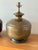 Vintage Hollywood Regency Engraved Brass Urn Table Lamps - a Pair For Sale In Philadelphia - Image 6 of 12