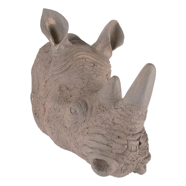 Rhinoceros Head Wall Décor For Sale
