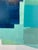 Modern Contemporary Color Block Painting in Acrylic "Colorblock Blues#3" For Sale - Image 3 of 5