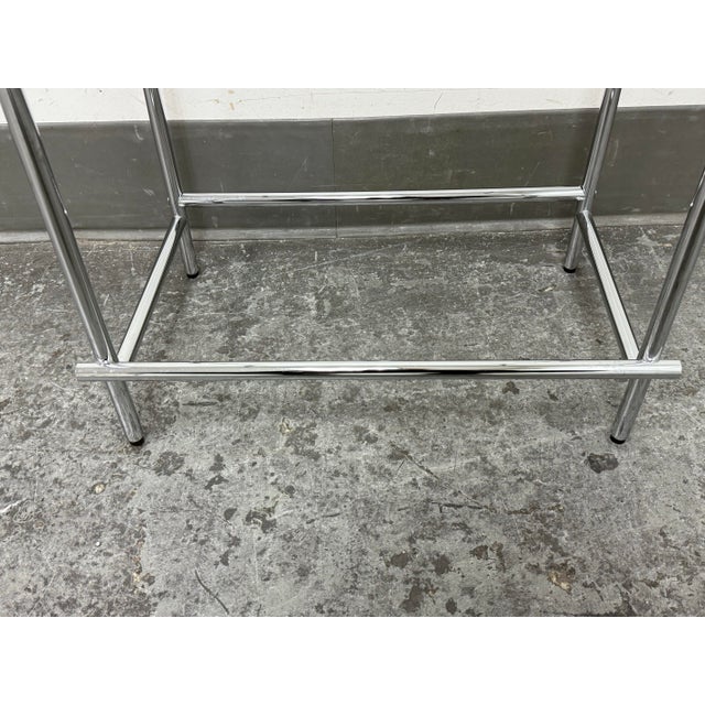 West Elm Modern Overhang Freestanding Towel Rack For Sale - Image 12 of 12