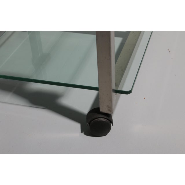 Side Table on Wheels from Peter Ghyczy, 1970s For Sale - Image 15 of 16