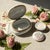 Vintage Hand Painted Porcelain Vanity Set-Tray-Perfume Bottles-Casket-Jar-Signed For Sale - Image 6 of 11