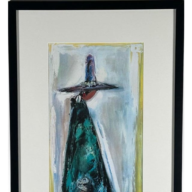 Vintage Framed Ted DeGrazia Mid-Century Southwestern Lithograph Prints Navajo Bride and Groom Pair For Sale In Portland, ME - Image 6 of 13