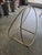 Vintage Mid-Century Modern Brass Hoop Wire Log Holder & Record Rack For Sale - Image 15 of 17