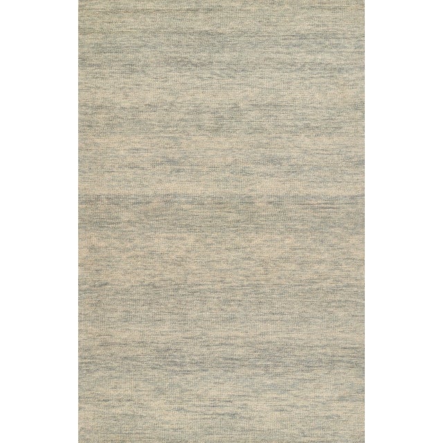 Momeni James Light Grey Hand Tufted Area Rug 9' X 12' For Sale