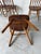 Vintage Virginia House Solid Oak Windsor-Style Dining Chairs – Set of 4 For Sale - Image 12 of 13