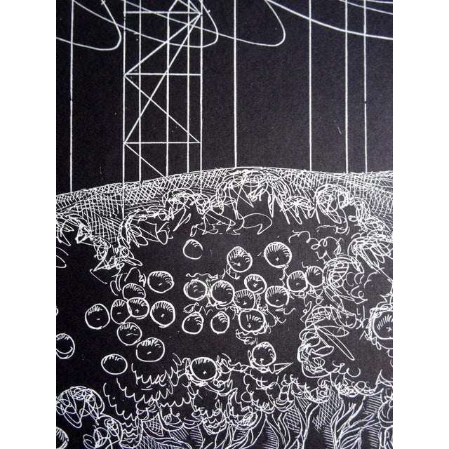 1970s Dainis Rozkalns, Apple Tree, 1976, Linocut For Sale - Image 5 of 7