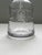 Transparent Vintage Clear Etched Glass Carafe For Sale - Image 8 of 9