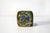 Glass paperweight sculpture, primitive figurative decorations. Petroglyph model Designer Göran Wärff Manufacturer Kosta...