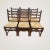 Dining room chairs from the 50s, set of 6, in solid oak, straw seat redone to new.all seats can be dismantled for...