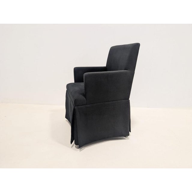 Ellison High-Back Skirted Dining Armchairs, Set of 6 For Sale - Image 18 of 18