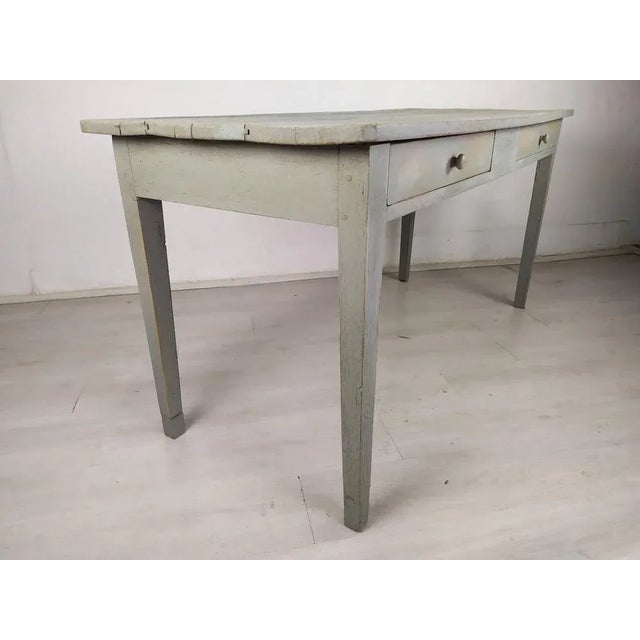 Gray Farm Table For Sale - Image 8 of 18