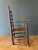 Chestnut Late 17th Century Ladder-Back Barrister Chair. English or American For Sale - Image 8 of 8