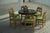 Vintage Razorblade Chairs in Oak and Green Mohair by Henning Kjærnulf, 1960s, Set of 6 For Sale - Image 10 of 18