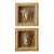 Mid 20th Century Classical Wall Relief Plaques by Newman Art Industries, Set of 2 For Sale