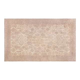 Antique Turkish Oushak Rug For Sale