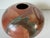 Ceramic Vintage Handmade Brown Glazed Studio Pottery Vase With Abstract Drip Design – Signed For Sale - Image 7 of 11