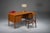Danish Executive Desk in Teak by Erik Brouer for Brouer Møbelfabrik, 1960s, in Restored conditions. Designed 1960 to 1969...