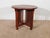 Kimball Antique Style Mission Prairie Arts & Crafts Oak Round Occasional Table For Sale - Image 14 of 18