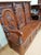 Antique 19th Century Victorian Carved Oak Settle For Sale - Image 6 of 11