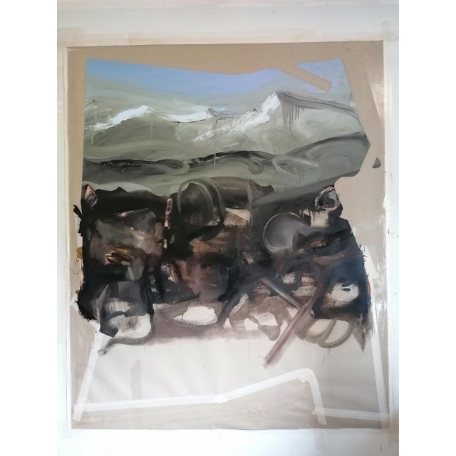 Stefano Mazzolini, Parmairi, 2020, Oil & Acrylic on Canvas For Sale - Image 3 of 9