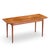 Jens Risom Mid Century Walnut Flip Top Console Dining Table For Sale - Image 10 of 10