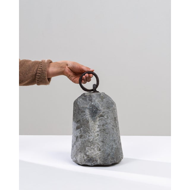 Stone 19th Century Belgian Blue Stone Doorstop For Sale - Image 7 of 18