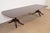 Baker Furniture Company 1980s Baker Furniture Georgian Banded Mahogany Double Pedestal Extension Dining Table, Newly Refinished For Sale - Image 4 of 15