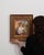 Mid 20th Century France Pink Canvas Painting For Sale - Image 14 of 15