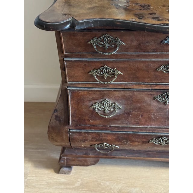 18th Century Dutch Four Drawer Bombay Chest/Commode For Sale - Image 9 of 11