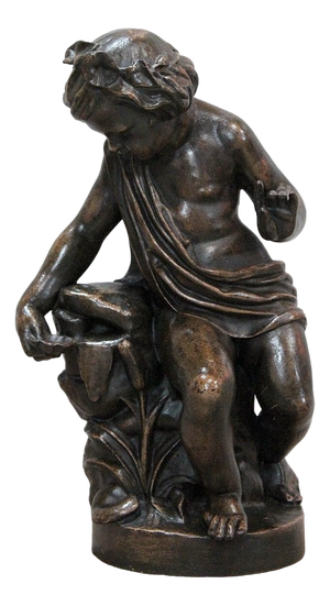 Cast Iron Bacchus Drinking from the Spring, 1900