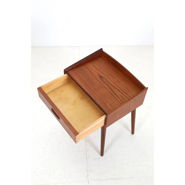 Danish Teak Bedside Tables by Uhrhøj Møbelfabrik, 1960s, Set of 2 For Sale - Image 10 of 14