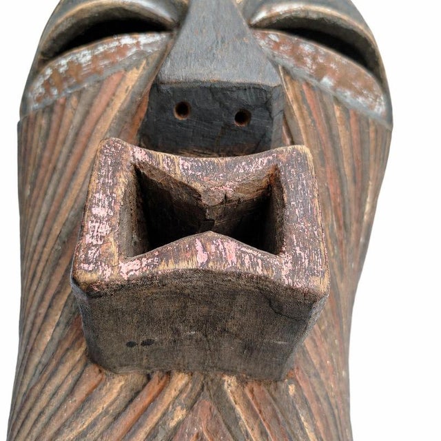 Songye Kifwebe Mask, Democratic Republic of Congo For Sale - Image 6 of 9