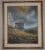 1960s Vintage Hector Salas Framed Oil on Canvas Outhouse Rural Landscape Painting For Sale - Image 13 of 13