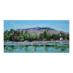 Expressionist Oil Landscape Painting