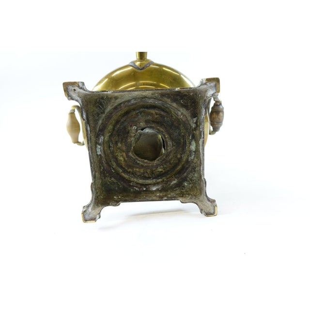 Brass Antique 19th Century Brass Samovar – Classic Antique-Style For Sale - Image 8 of 8