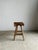 Small Organic Blond Asian Teak Quadripod Bench, Dua Belas For Sale - Image 11 of 18